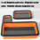 Professional Grade Silicone Magnetic Tool Tray-Orange suit 7