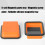 Professional Grade Silicone Magnetic Tool Tray-Orange suit 5
