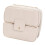 Practical PU Makeup Organizer Multiple Pockets Ergonomic-Beige 1