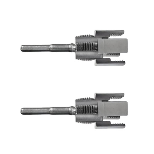2PCS Delicate Double Function Pipe Threading Kit-1 to 6 points