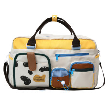 Travel Duffle Bag Sports Gym Toted Bag Carry on-dairy cow