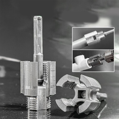 2PCS Delicate Double Function Pipe Threading Kit-1 to 6 points 2