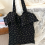 Women Chiffon Shoulder Bag Ruffled Waved Point-Cherry beige 6