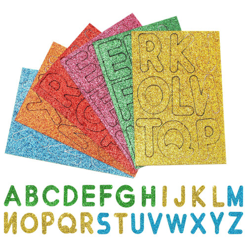 624Stk Glitter Aufkleber Für Bastelarbeiten