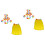 12St Hawaii Kleurrijke Hula Met En Elastische Taille 4