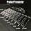 Precisions Woodworking Acrylic Router Setup Block 10Pcs For 3
