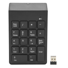 Versatile Application: Portable Number Pad With Wireless 2.4G Connection, High Compatibility, And Enhanced Typing Experience For Seamless Integration