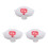 3St Bunny Latex Accessoire Grappig Multi 9