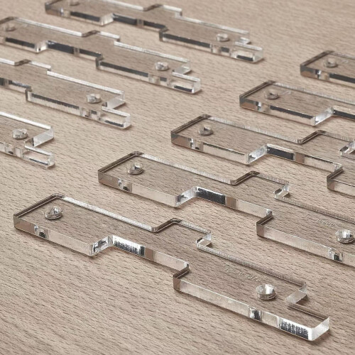 Precisions Woodworking Acrylic Router Setup Block 10Pcs For 1