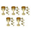 20Stk Retro Goldene Kupfer Kelche Robust Trinkbecher 7