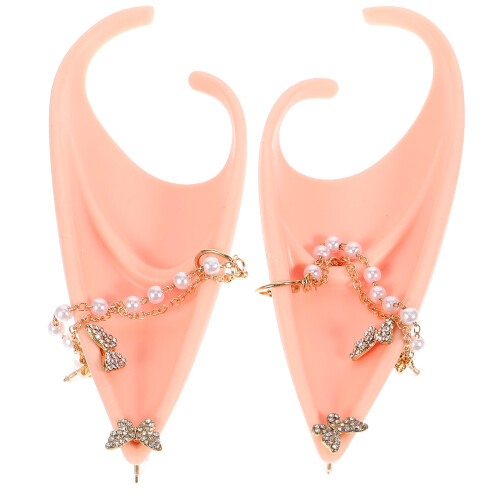4Paren Zachte Parel Elf Oren Met Modieuze Dames Halloween 1