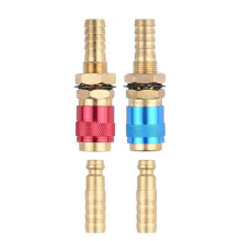 2PCS M6/M 8/M10 Brass Rapid Disconnects Couplers for- C