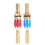 2PCS M6/M 8/M10 Brass Rapid Disconnects Couplers for-    C 1
