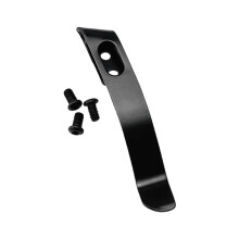 Folding Cutter Holder Steel Back Clip Pocket Holder-Black