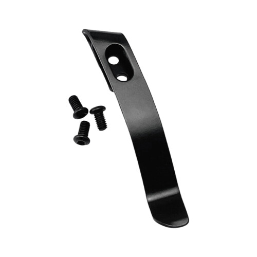 Folding Cutter Holder Steel Back Clip Pocket Holder-Black