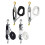 Ergonomic Block and Tackle Pulley System-Black rope 4 rounds 2