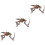 3St Duurzame Dinosaur Model Multi Ornament Aantrekkelijk Kamerdecor 5