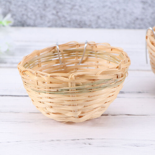 3St Bamboe Hanger Khaki Nest Huisdieren 2