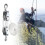 Ergonomic Block and Tackle Pulley System-Black rope 4 rounds 7
