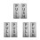 6St Zelfklevende Push Pull Deurborden PVC Voor Schuifdeuren 9