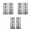 6St Zelfklevende Push Pull Deurborden PVC Voor Schuifdeuren 8