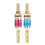 2Pcs M6/M 8/M10 Brass Quickly Connect Adapters-    B 1