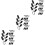 36St Veer Collar Clips Rvs Barbell Sluiters Grip Multi 5