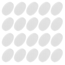 600St Witte Fiber Katoenen Aromatherapie Vervangpads Voor Diffuser