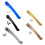 Thin Nonrust Steel Pockets Cutter Holders 6g-Gold 2