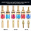 2Pcs M6/M 8/M10 Brass Quickly Connect Adapters-    B 4