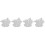4St Stansmallen Kerstbel Van Koolstofstaal, , Voor DIY Embossing 4