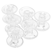 30St Transparante Pom Spool Tensioner Met Klems Voor Plissé Gordijnen