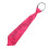 5St Sprankelende Polyester Stropdas in Roze 1