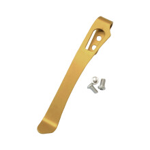 Thin Nonrust Steel Pockets Cutter Holders 6g-Gold