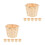 12St Bamboe Mand Beige Handgeweven Decoratieve Opberger 6