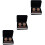3Sets Duurzame Kleding Decor Stropdasclip & Manchetknopen 5