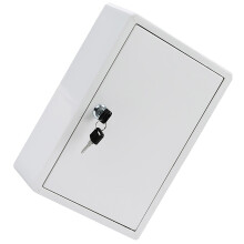 2St Witte ABS Melkbox Voor Aan De - Lockbaar, Duurzaam Voor Thuis