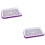 2St Violet PP Sprouter Tray Set Voor Kiemen En Fruit Opslag 6