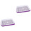 2St Violet PP Sprouter Tray Set Voor Kiemen En Fruit Opslag 3