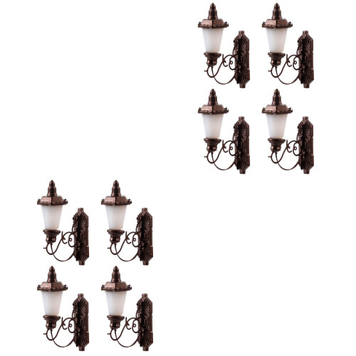 8St Tiny Mini Wandlamp Model Multi-Kleur Decoratie Voor Mini Huis 2