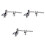 3St Percussion Cowbell Clip Met Bass Drum En Houder 3