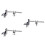 3St Percussion Cowbell Clip Met Bass Drum En Houder 7