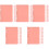 60St Roze Plastic Notepad Dividers Voor Gemakkelijk Sorteren 5