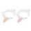 4St Schaap Oren Haarband Dames Cosplay Halloween Feest 2