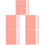 60St Roze Plastic Notepad Dividers Voor Gemakkelijk Sorteren 7