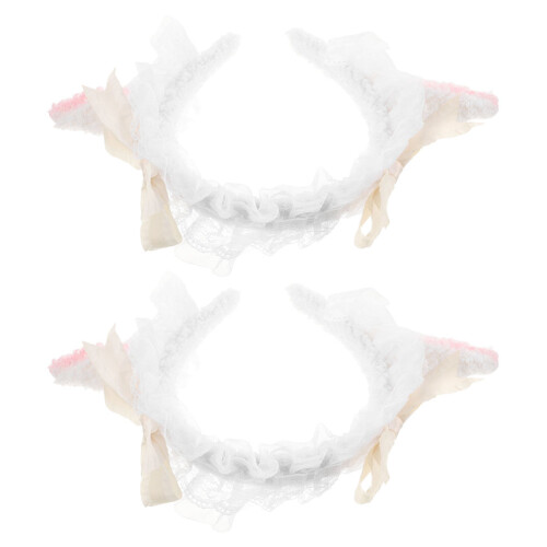 4St Schaap Oren Haarband Dames Cosplay Halloween Feest 2