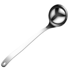 5Stk Große Kochlöffel Für Suppen Wok Und Servieren Silber