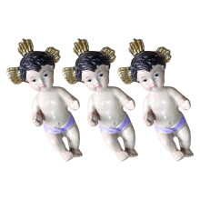 6Stk Resin Baby Jesus Skulptur Kleine Heilige Statue Für Schreibtisch
