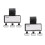 8Stk Namensschilder Aus ABS Bunte Id Clips 5