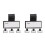 8Stk Namensschilder Aus ABS Bunte Id Clips 9